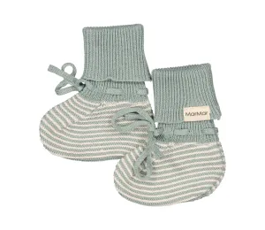 Abootie, Booties - Dusty Jade Stripe