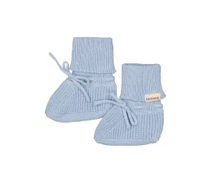 Abootie, Knit booties - Clear Sky