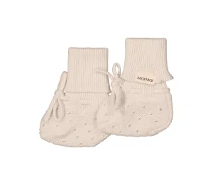 Abootie, Knit booties - Sand Castle