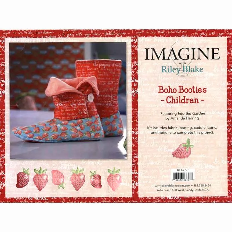 Amanda Herring's Boho Booties Kit - Children