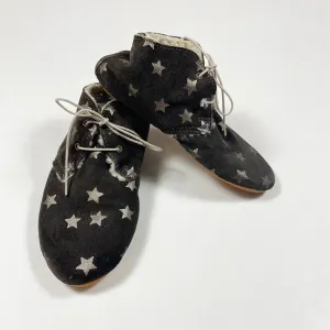 Anniel brown stars shearling-lined shoes 34
