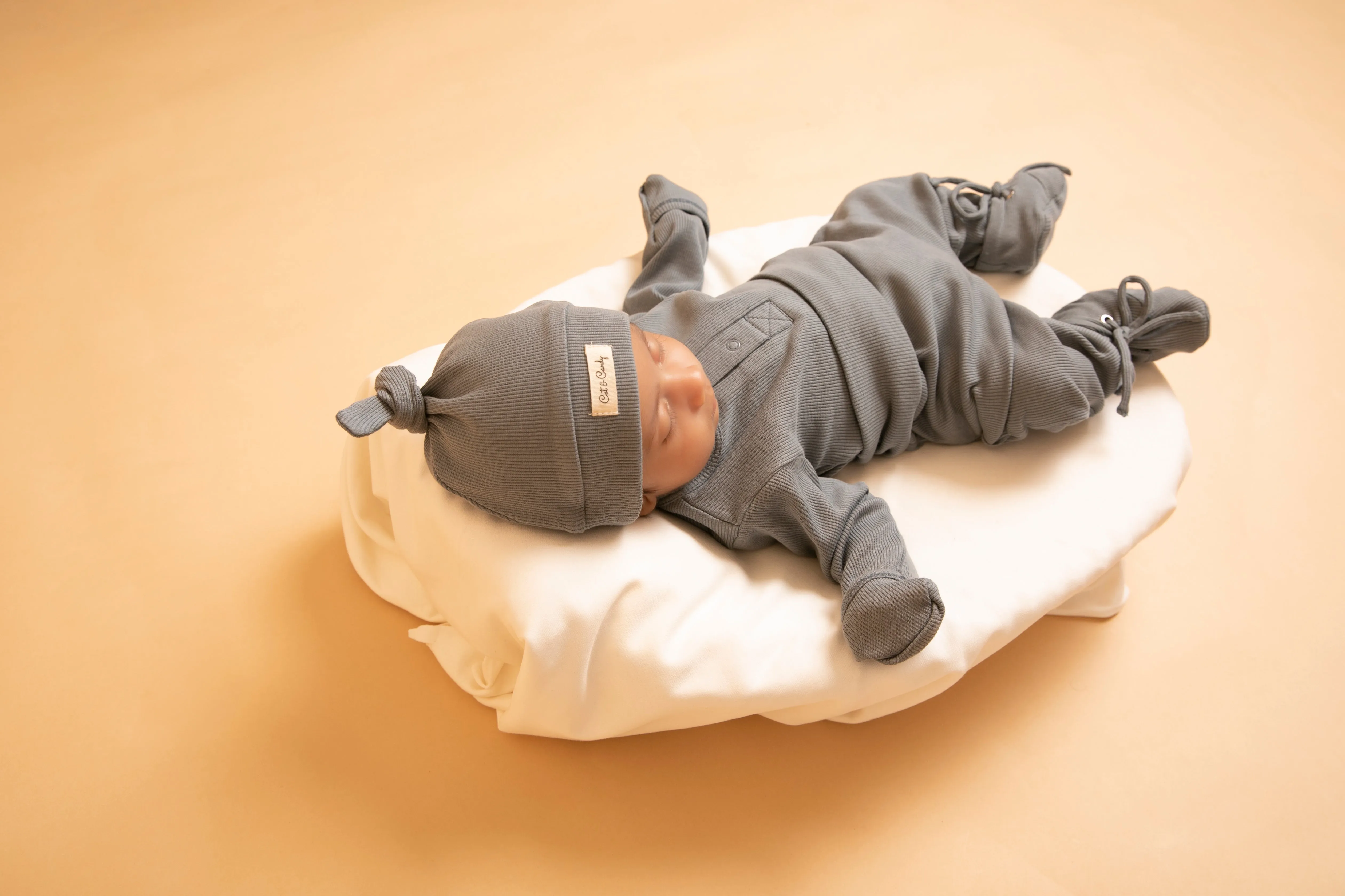 Aqua Organic Baby Booties