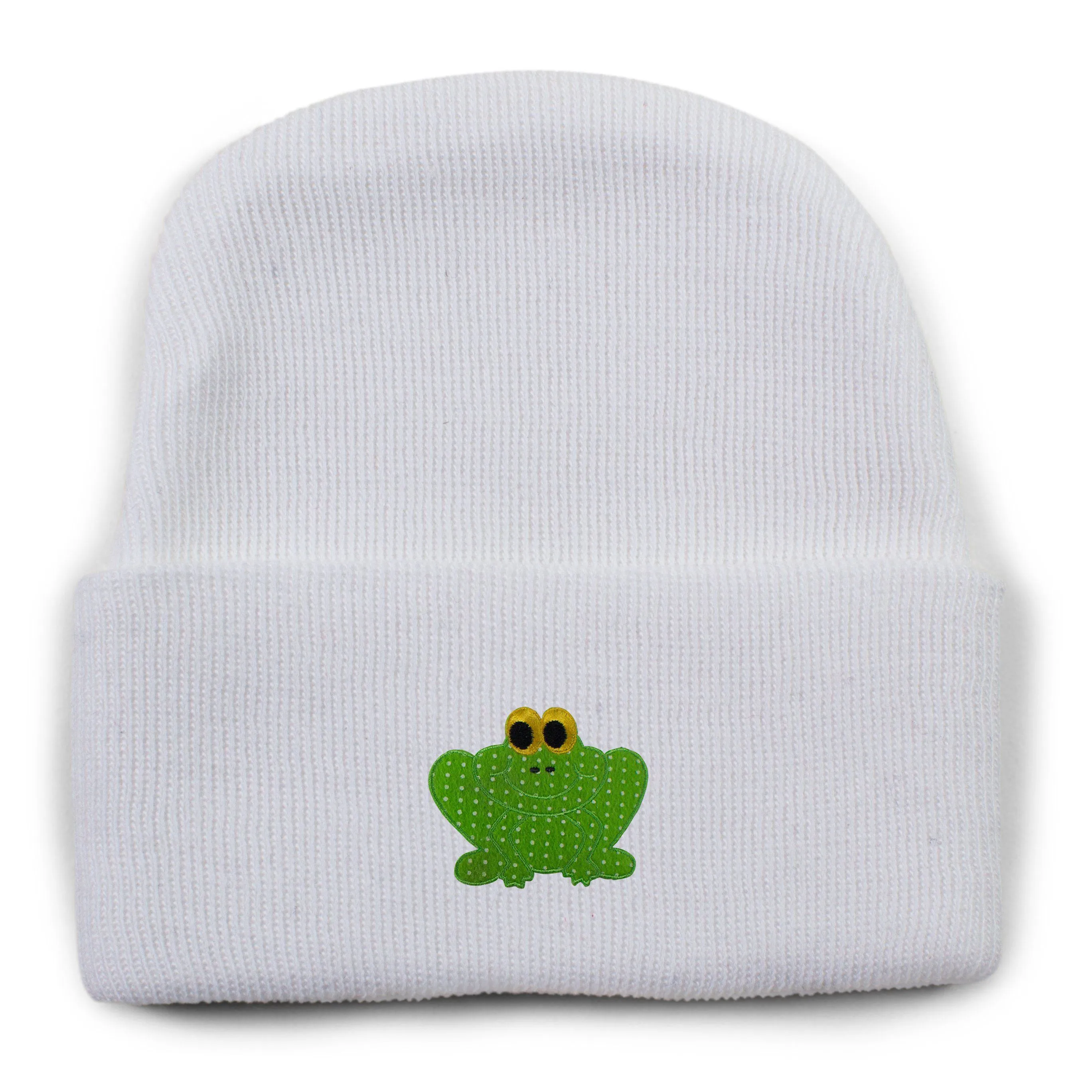 Baby Appliqued Knit Cap