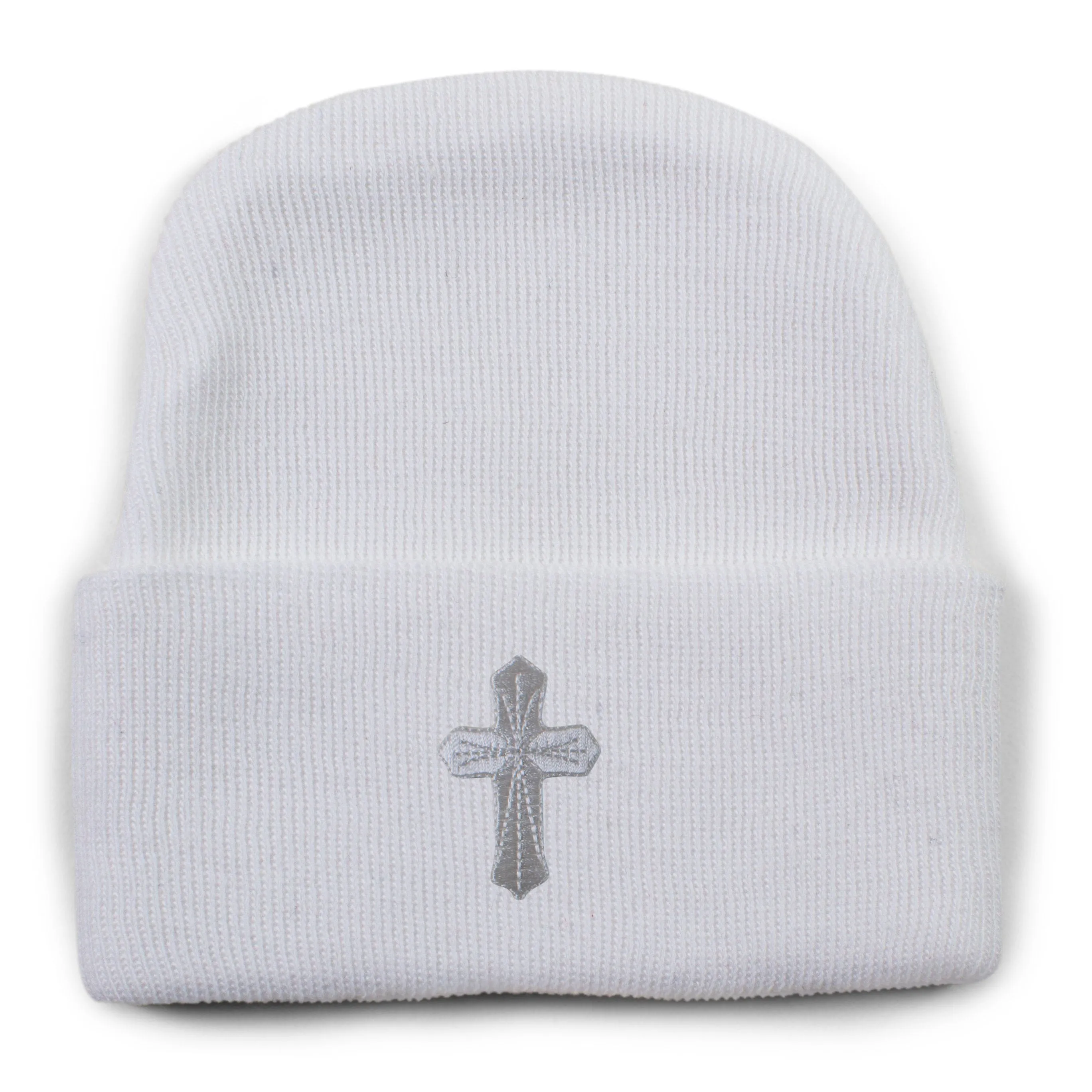 Baby Appliqued Knit Cap