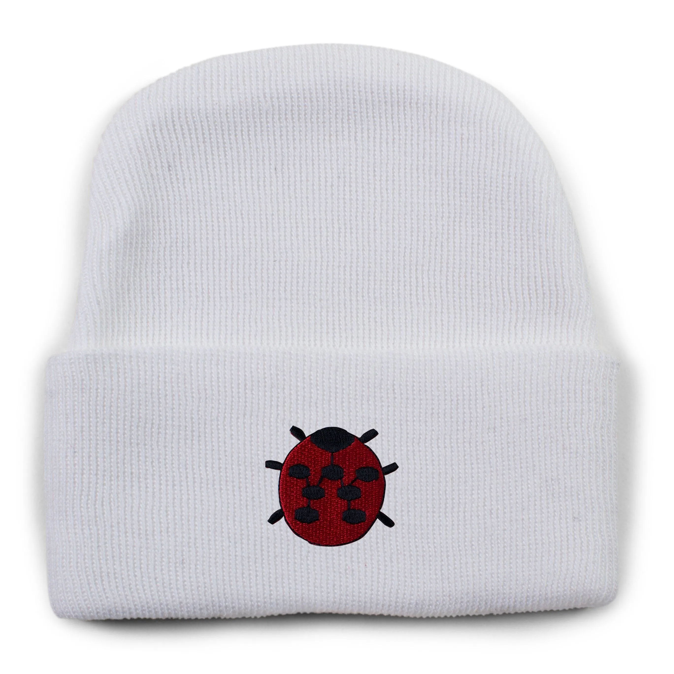 Baby Appliqued Knit Cap