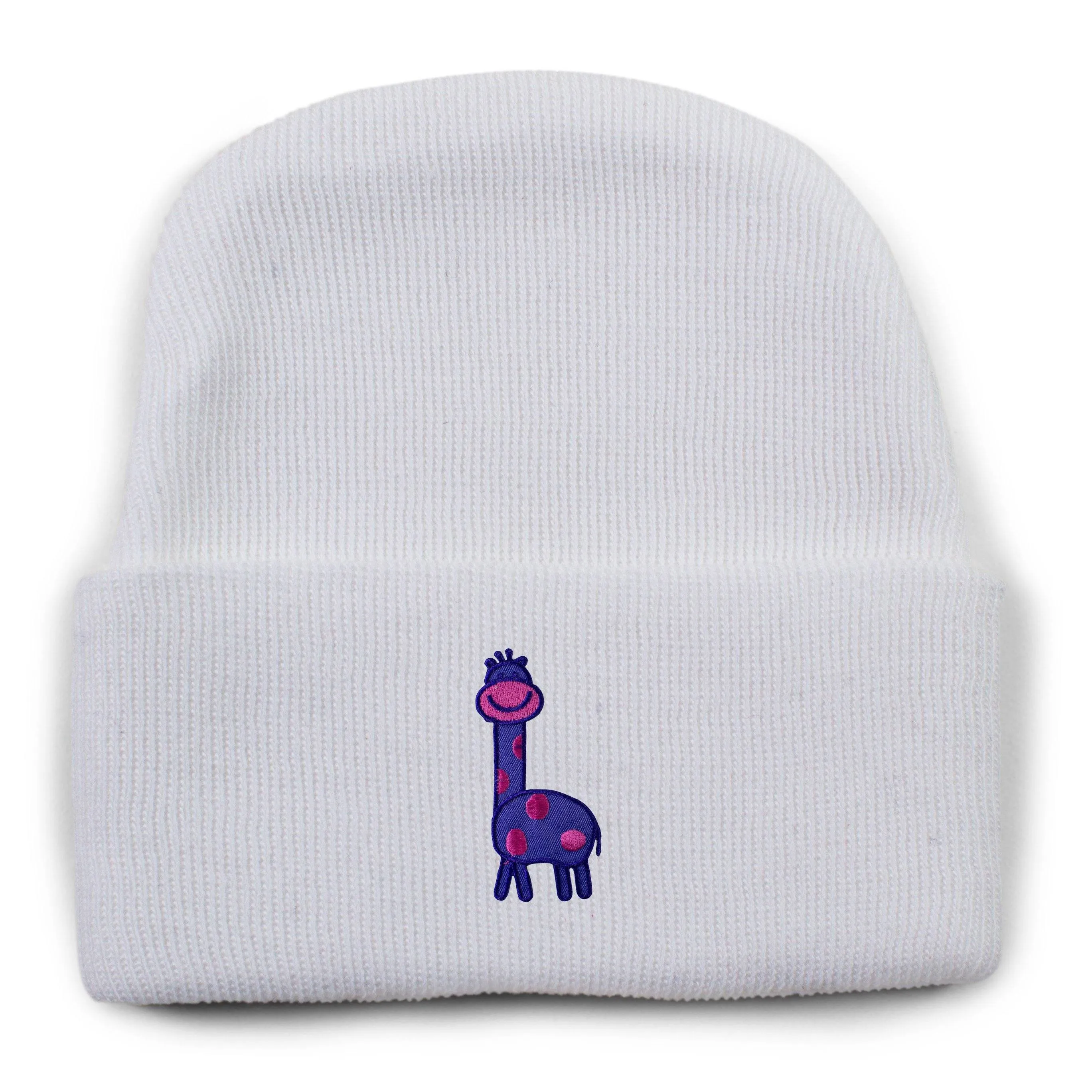 Baby Appliqued Knit Cap