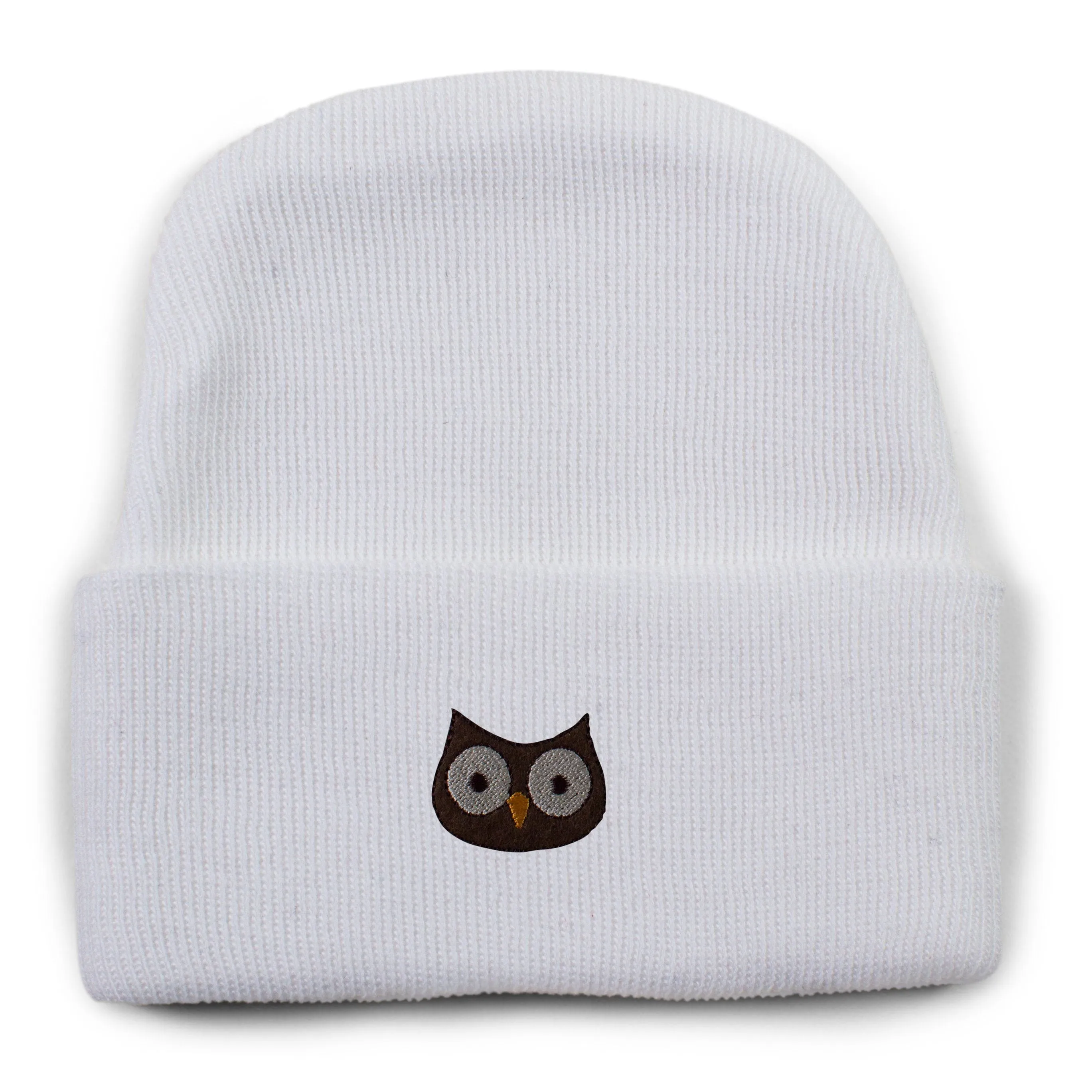 Baby Appliqued Knit Cap