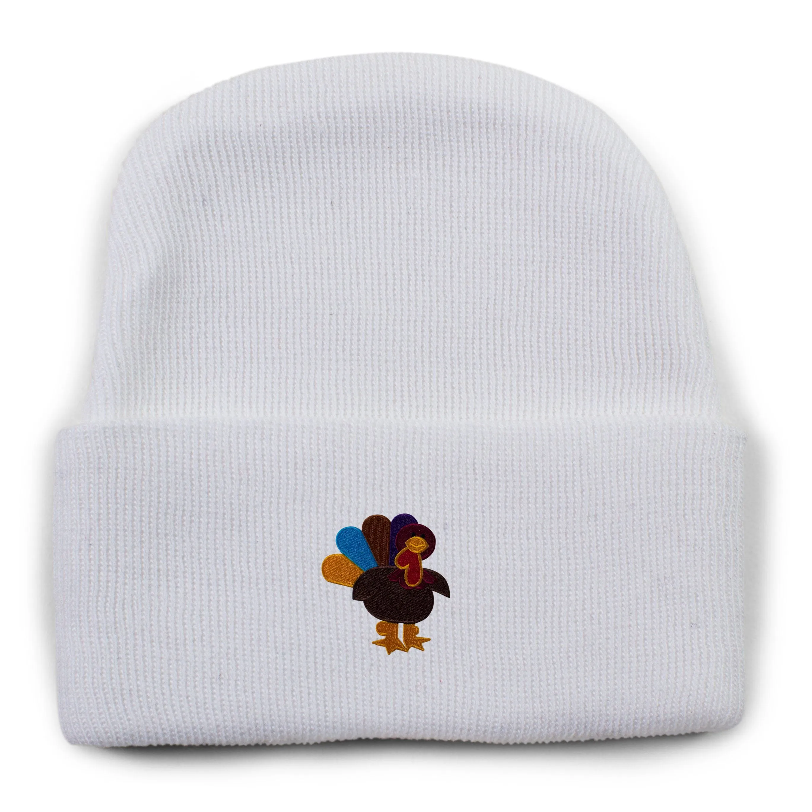 Baby Appliqued Knit Cap