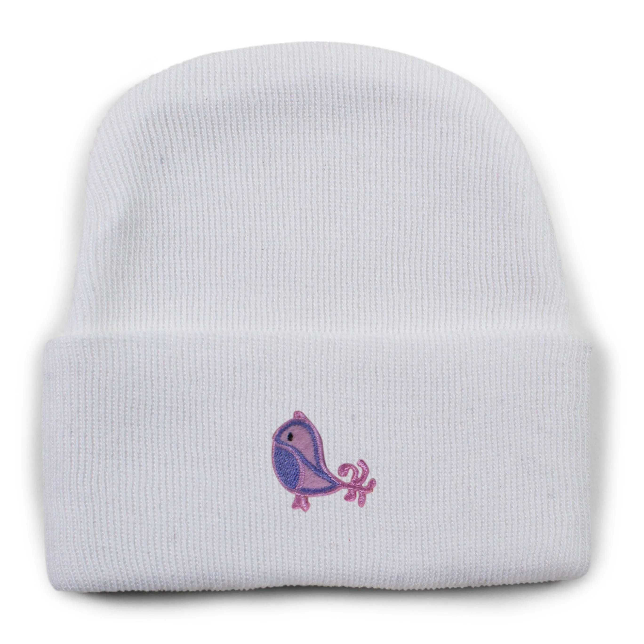 Baby Appliqued Knit Cap