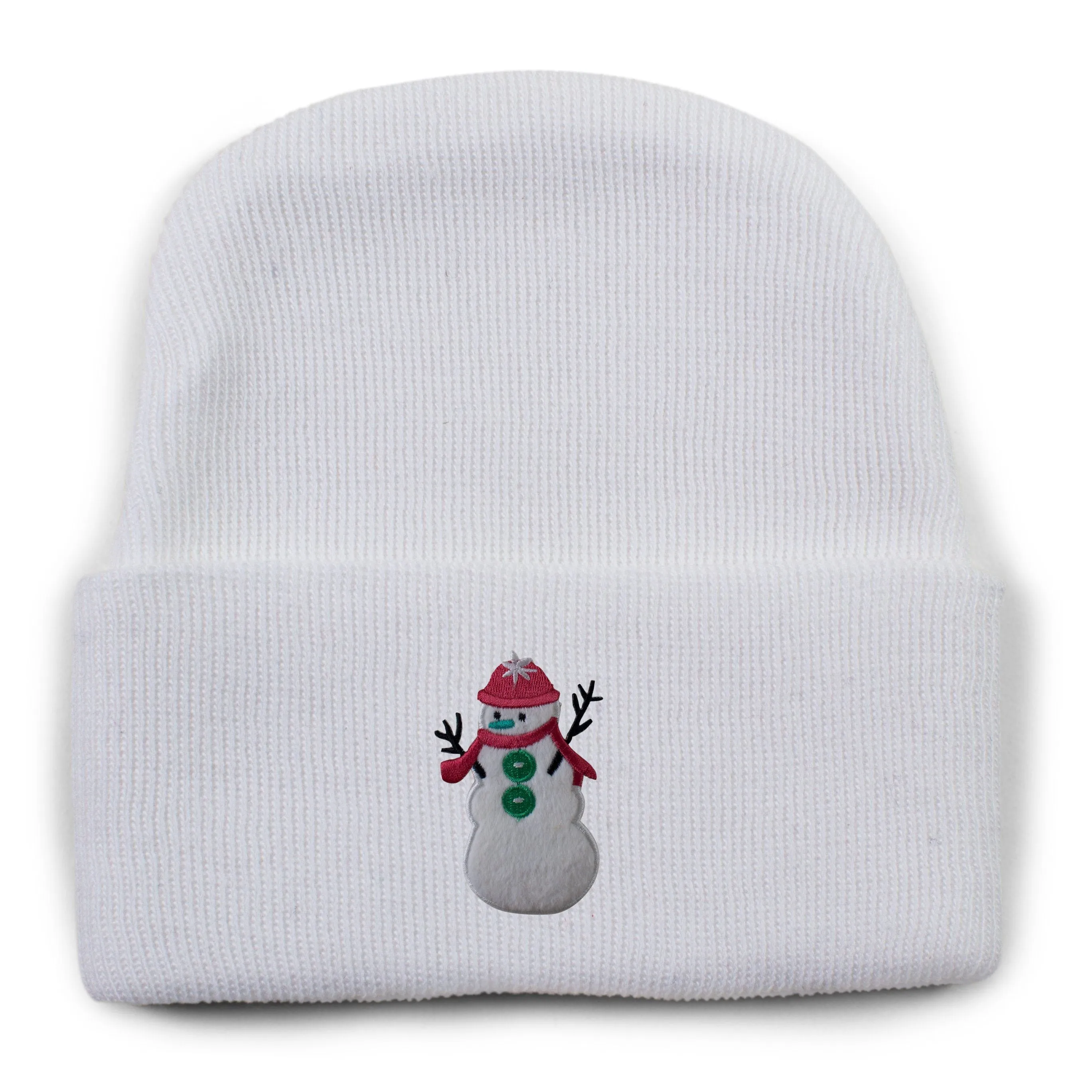 Baby Appliqued Knit Cap