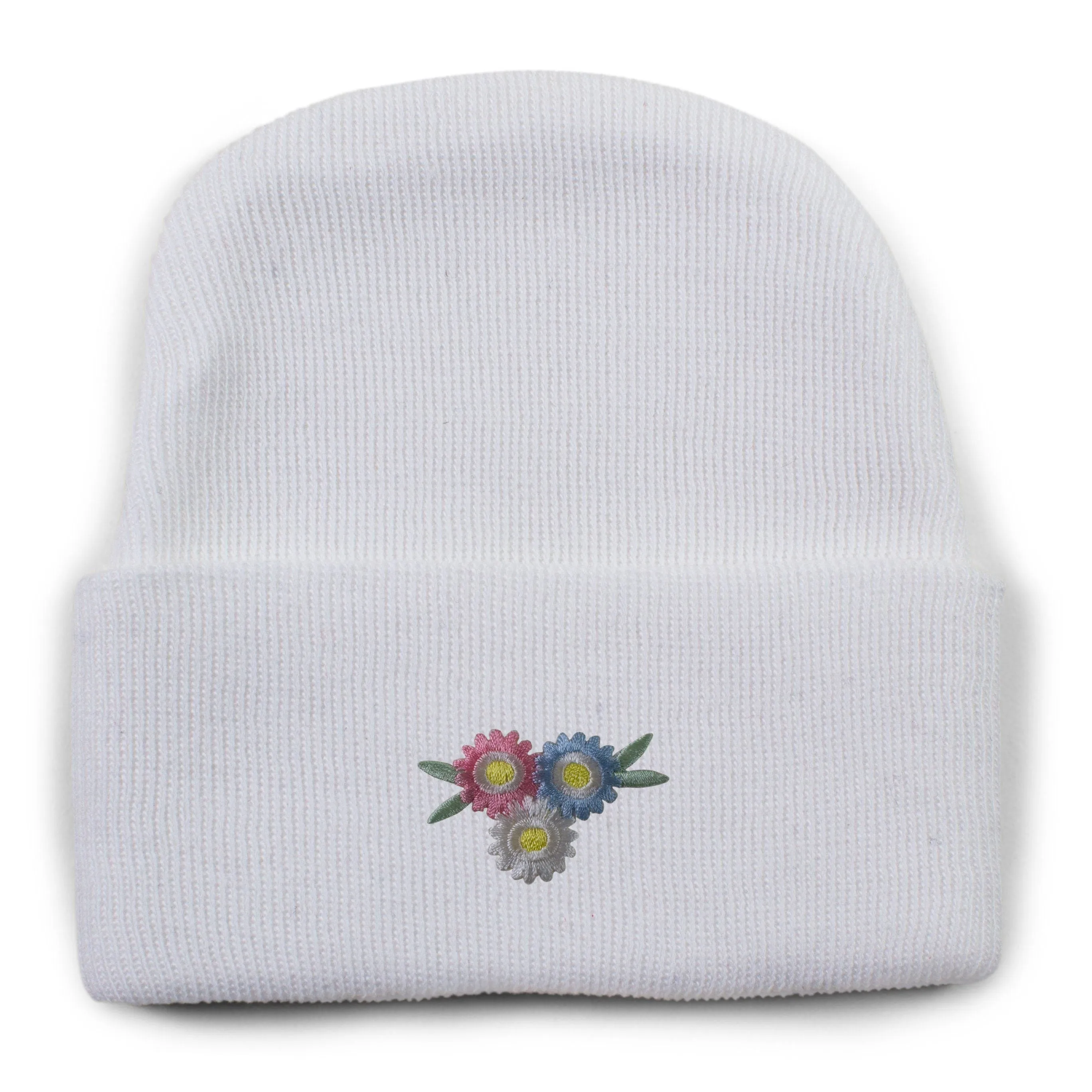 Baby Appliqued Knit Cap