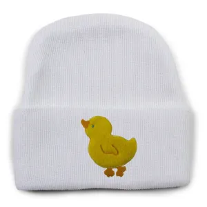 Baby Appliqued Knit Cap