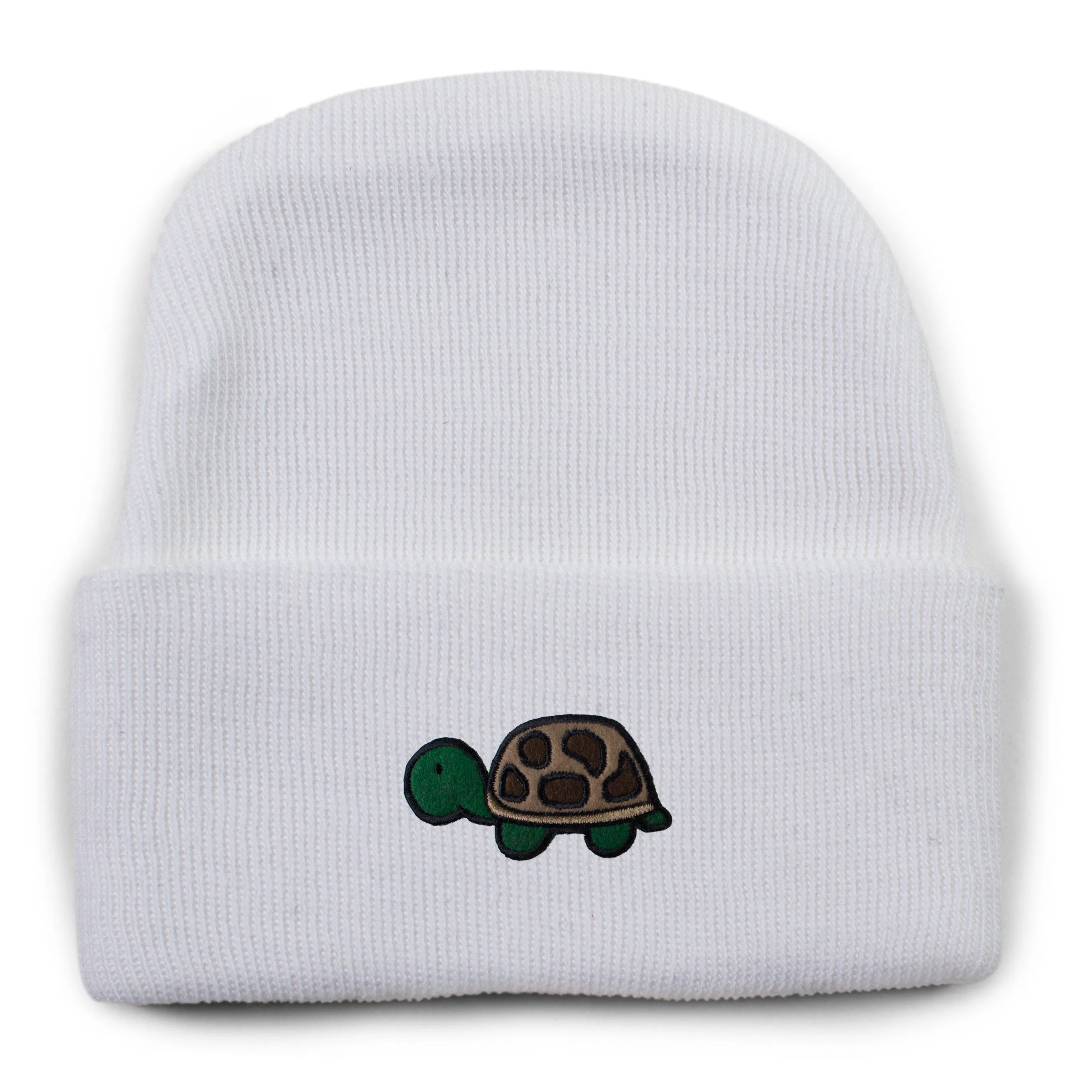 Baby Appliqued Knit Cap