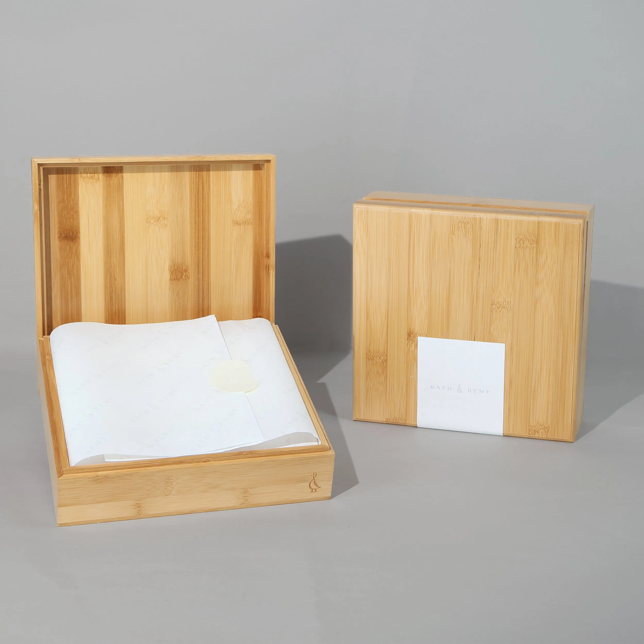 Baby Bamboo Essentials Starter Set - Bamboo Keepsake Gift Box