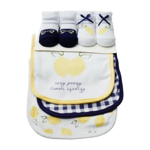 BABY BIB 3PC PACK WITH 2 PAIR BOOTIES MDW-23 CHI 56185