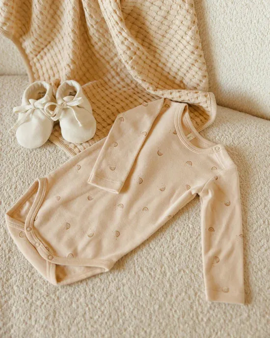 BABY BOOTIES - IVORY | Quincy Mae