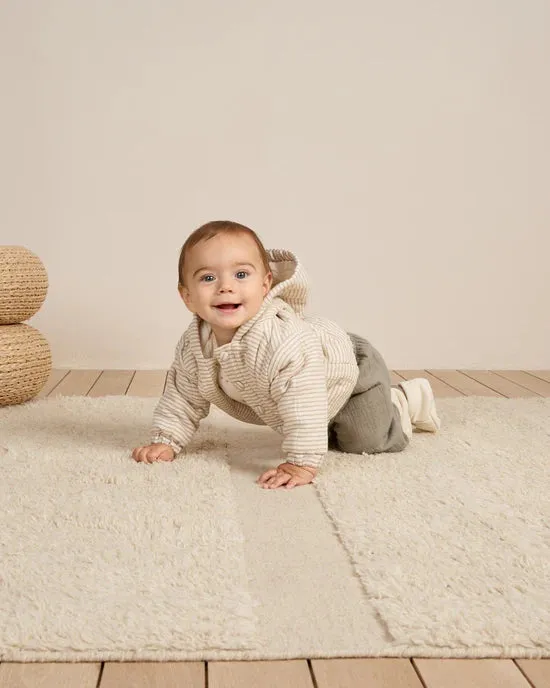 BABY BOOTIES - IVORY | Quincy Mae