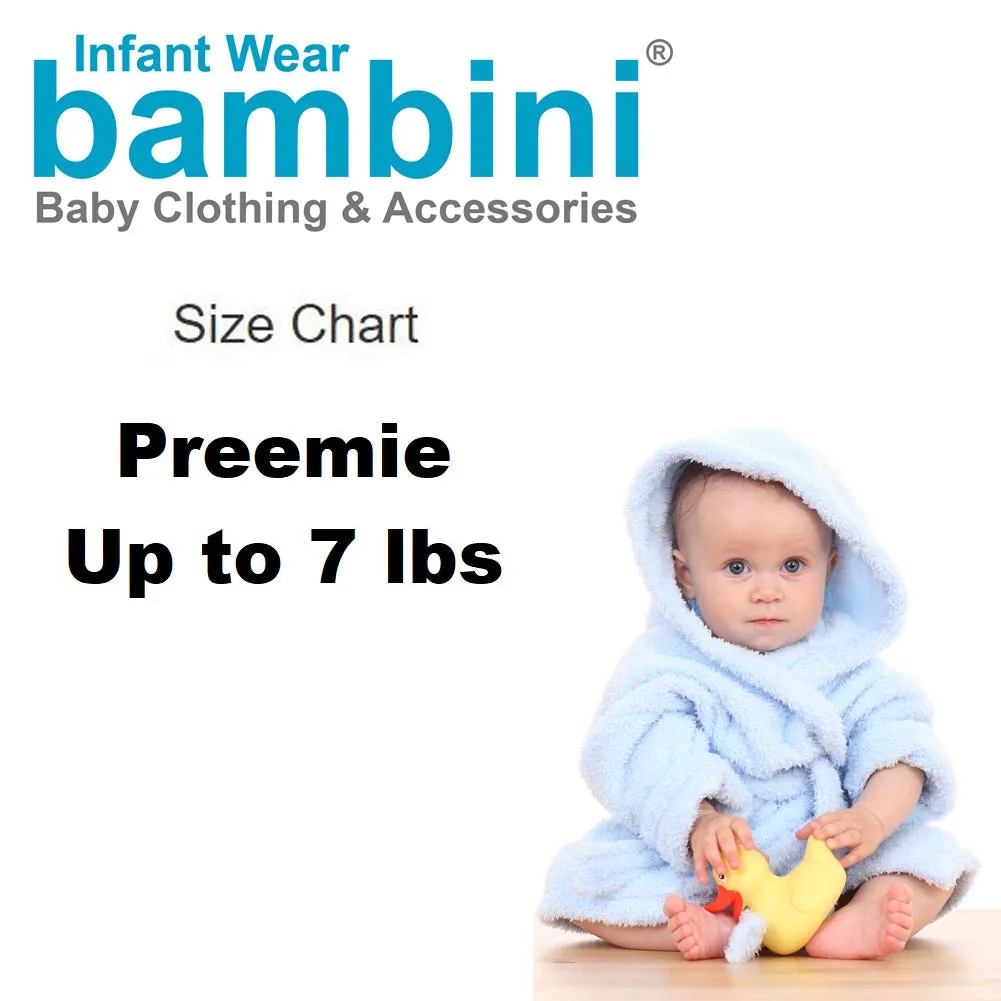 Blue Preemie Booties