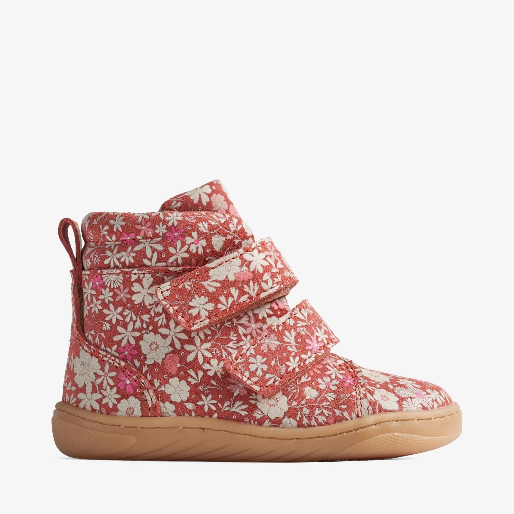 Bootie Sixanni - coral white flowers