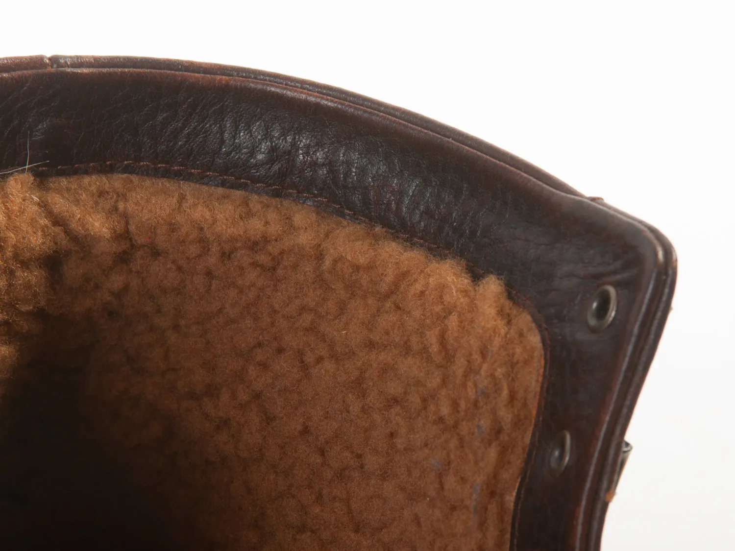 Brunello Cucinelli Brown Shearling Boots