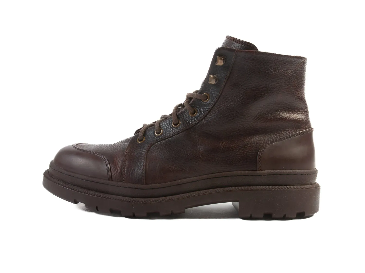 Brunello Cucinelli Brown Shearling Boots