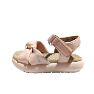CAT & JACK - Little Girls Light Pink Pam Ankle Strap Footbed Sandals
