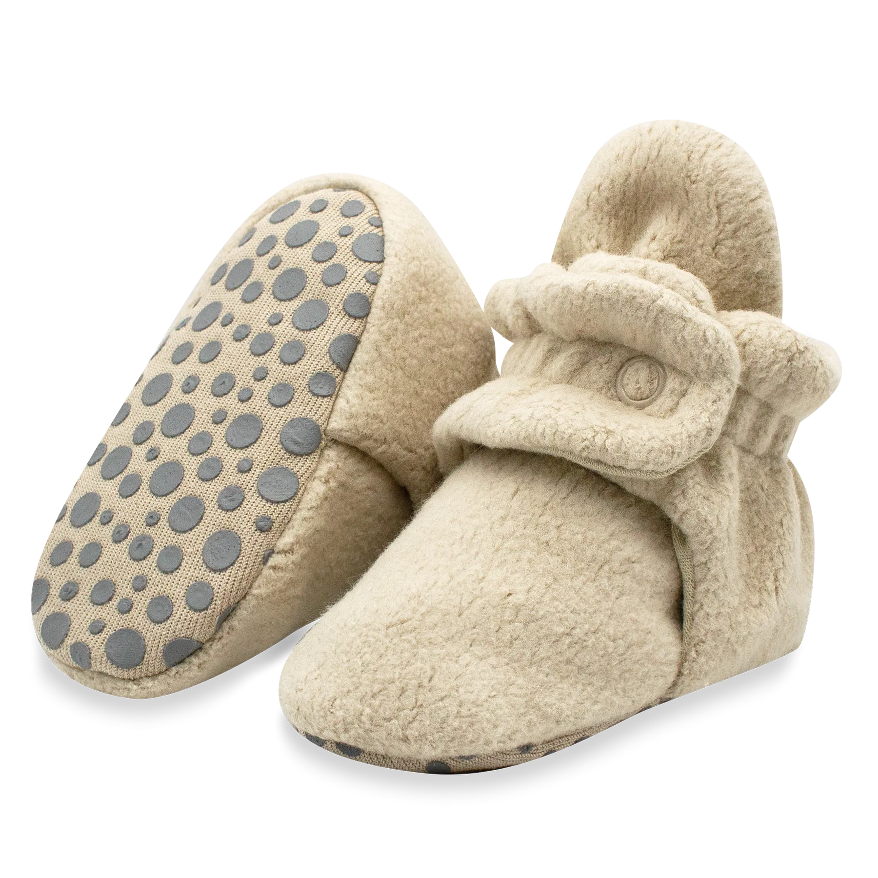 Cozie Fleece Gripper Booties - Various Colors