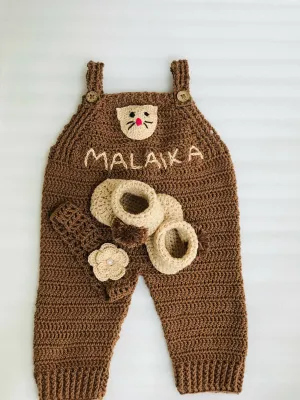 Crochet dungarees - Unisex