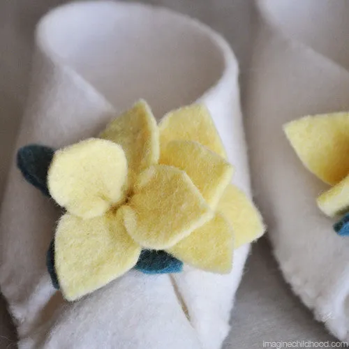 DIY Baby Booties Kit Forsythia