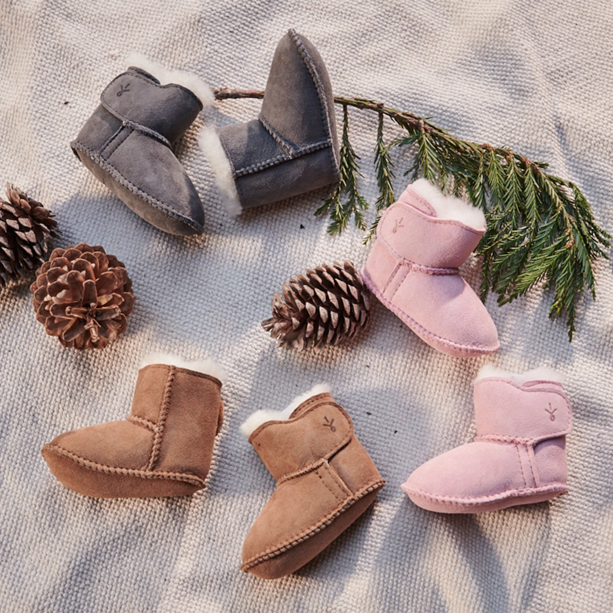EMU Australia Baby Bootie - Baby Pink