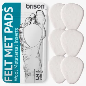 Felt Foot Pads 1/6" Thick