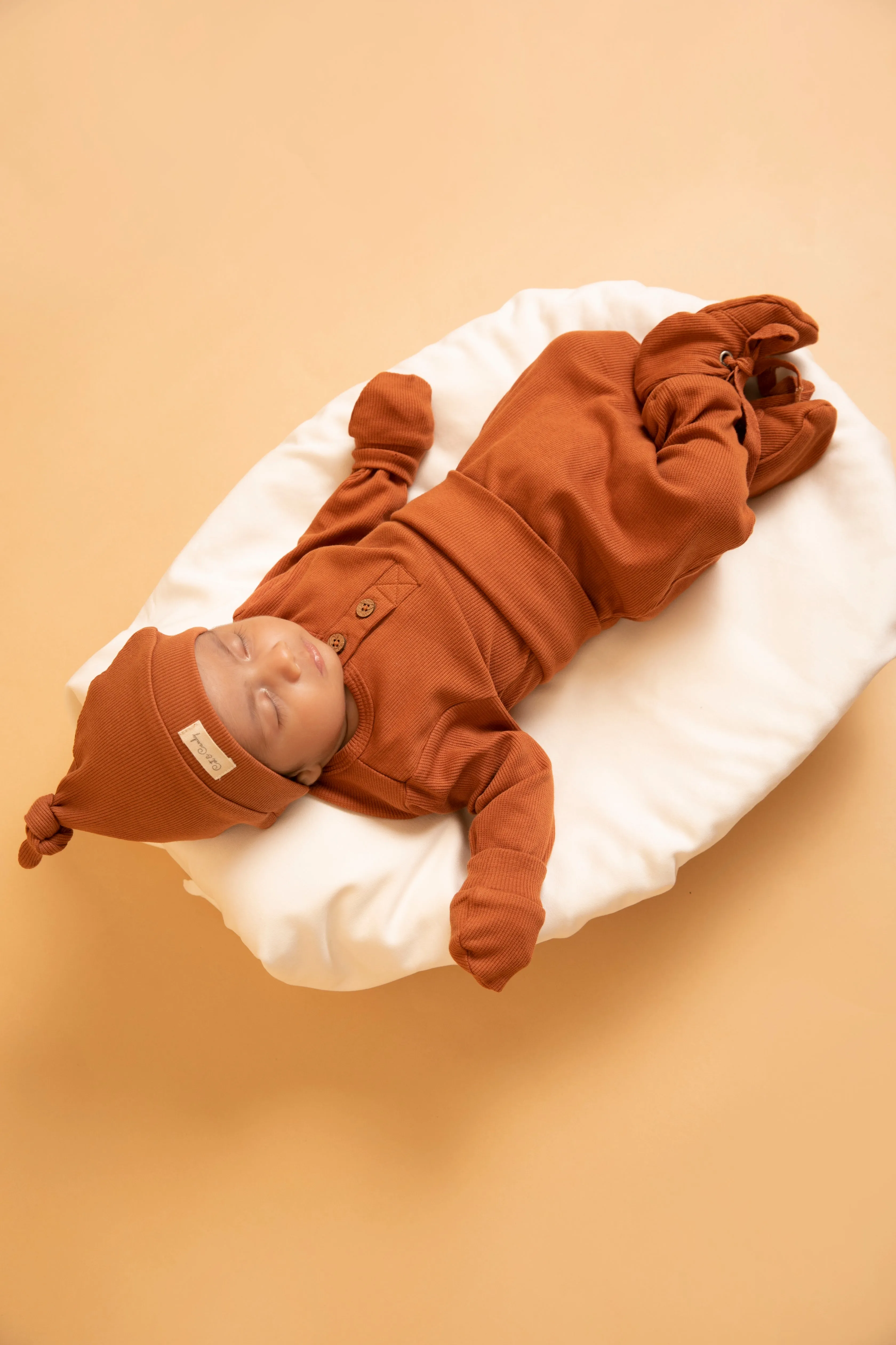 Ginger Organic Baby Booties