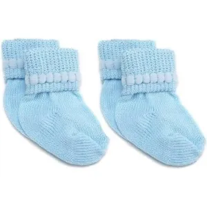 Jefferies Rock-A-Bye Booties - Blue