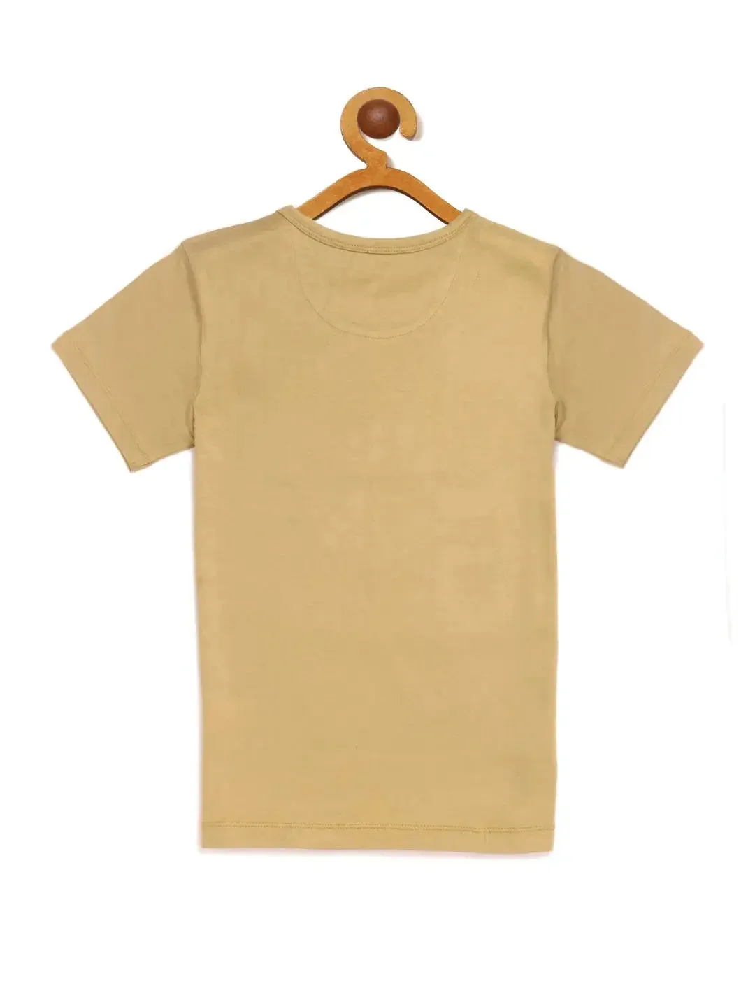 Kids Half Sleeves Ball Print Cotton T-shirt