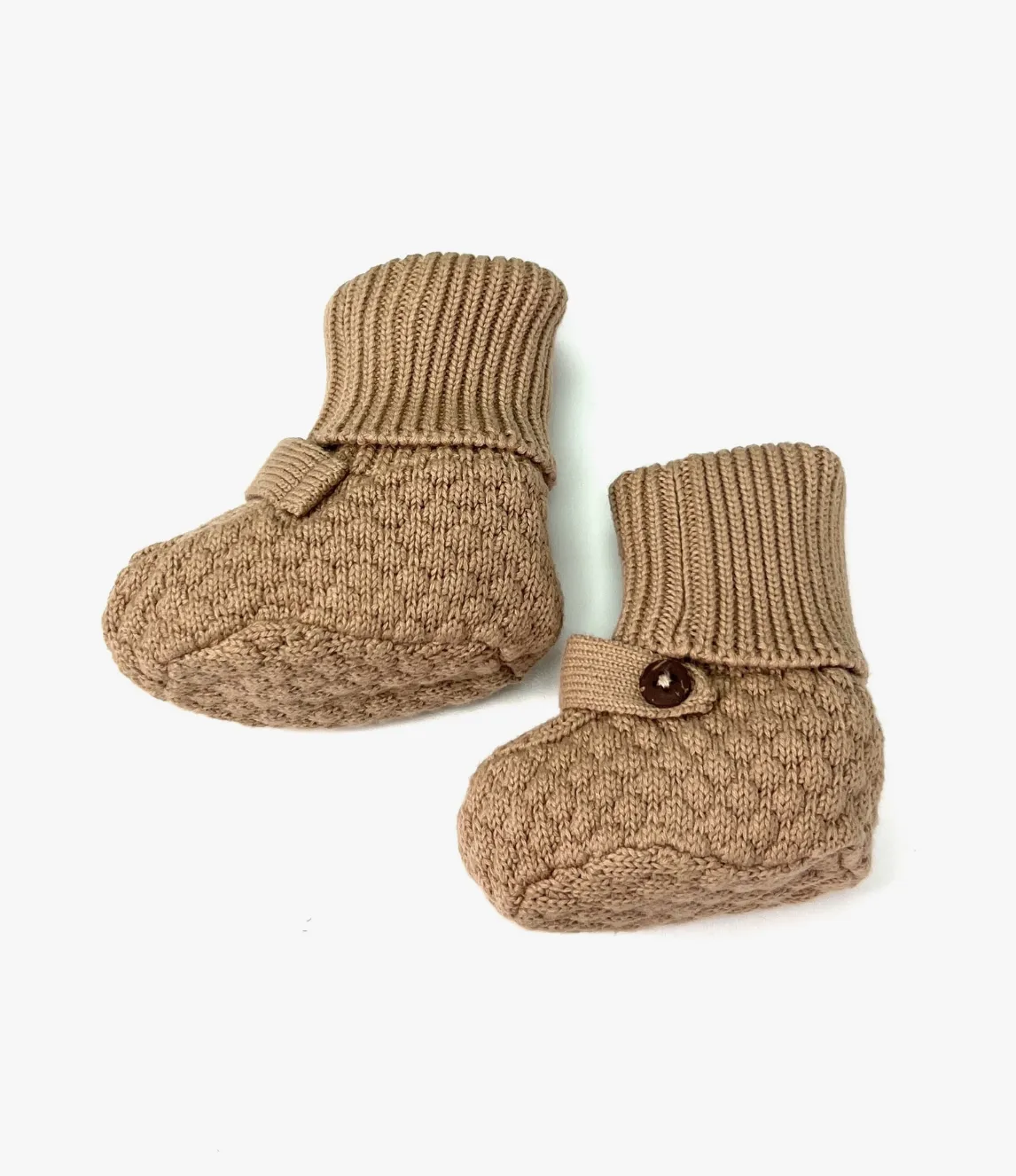 Knit Booties (Milan Earthy)