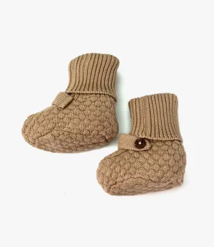 Knit Booties (Milan Earthy)