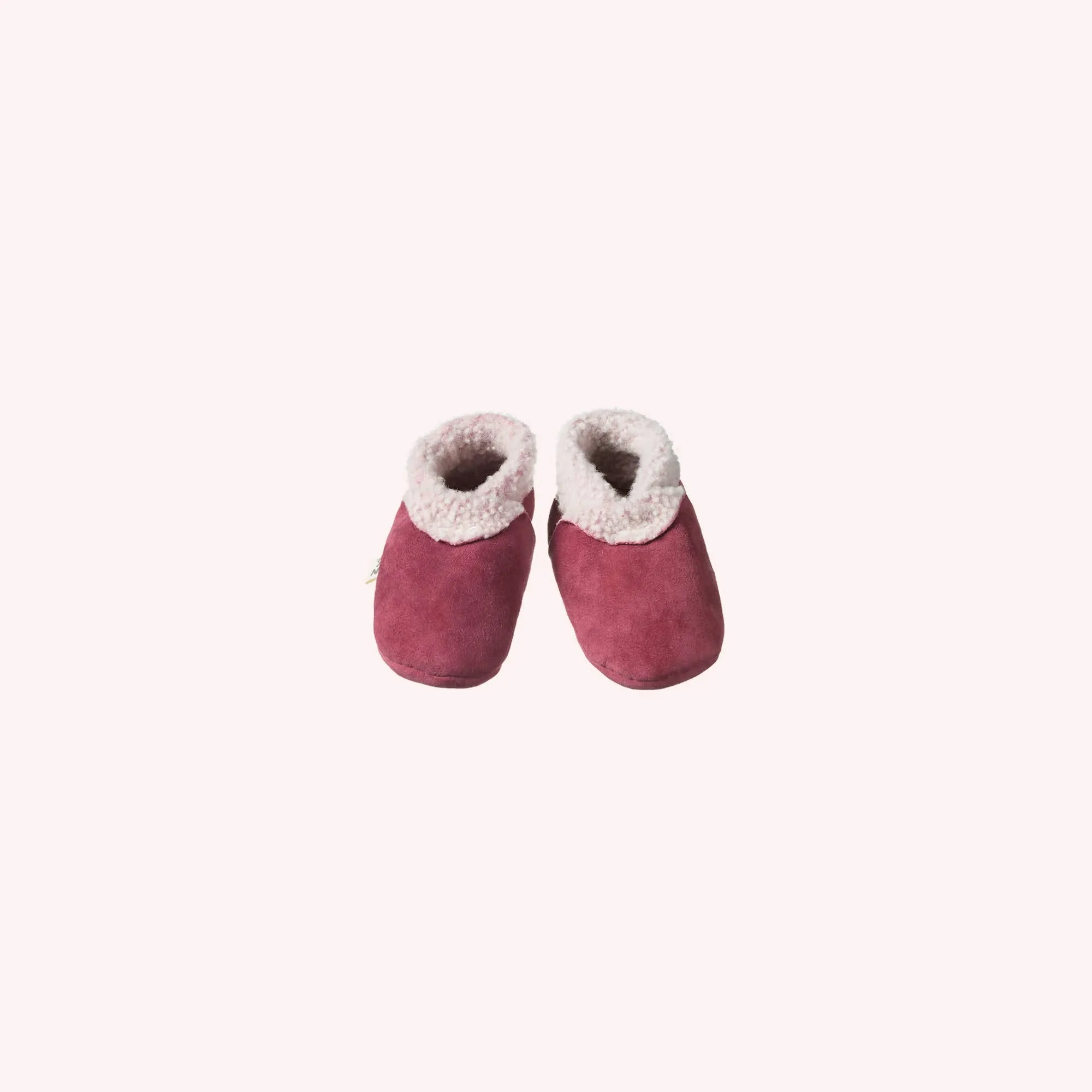 Lambskin Booties - Rhubarb