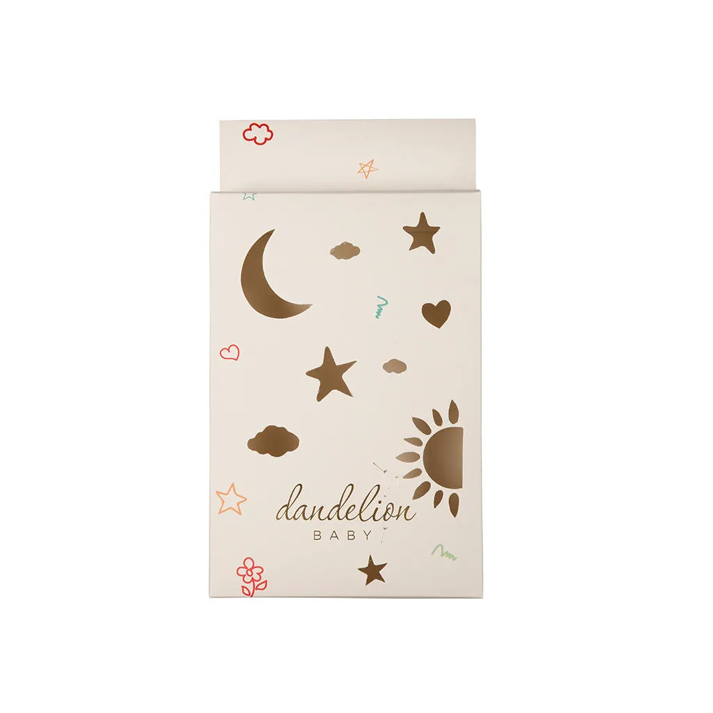 Layette Set with Baby Bodysuit & Booties <br> Sea Elements <br> <span style="font-size: 11px; font-family:Helvetica,Arial,sans-serif;">Can Be Personalised</span>