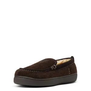 Lost Lake Moccasin Slipper- Chocolate