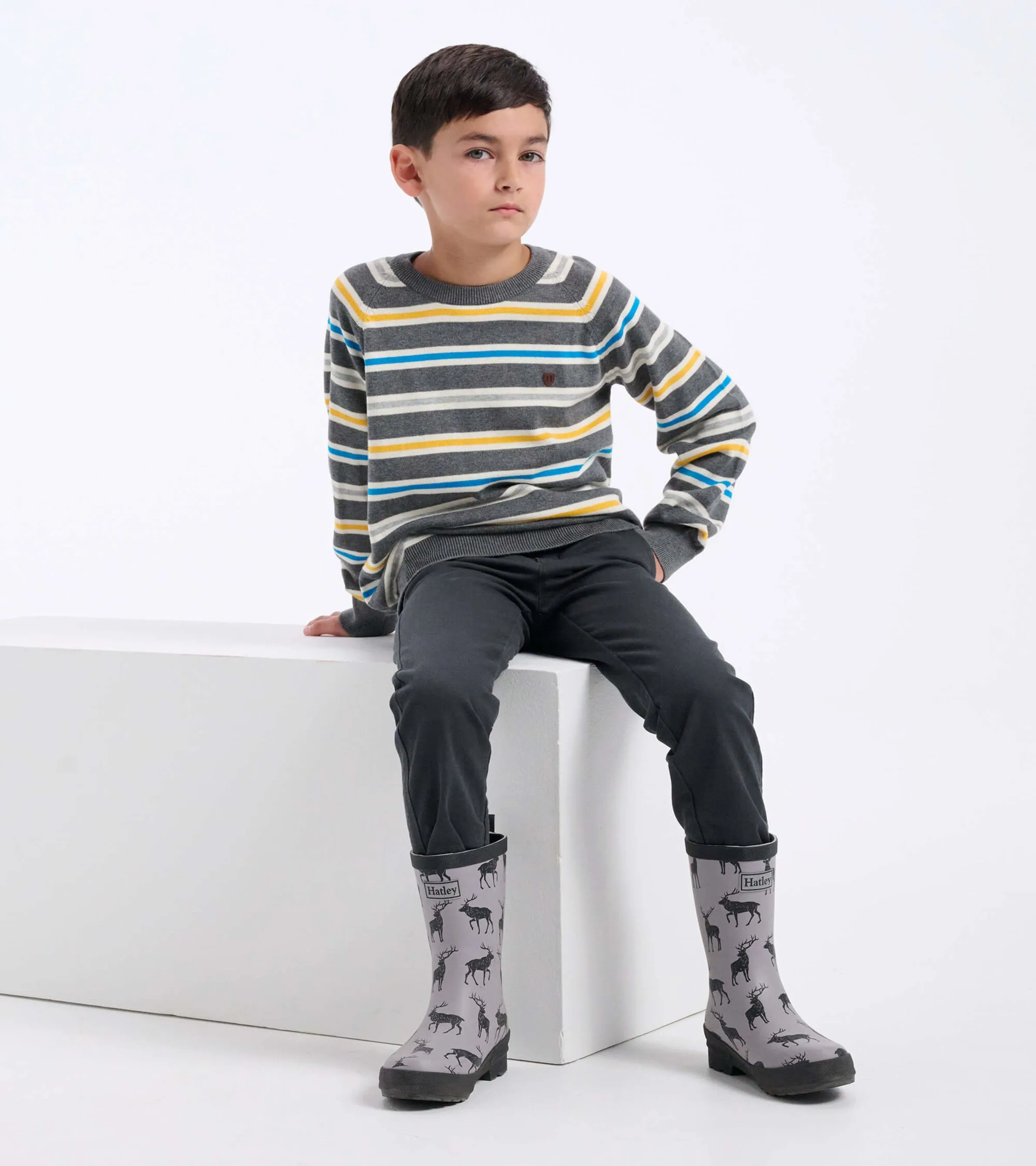 Magestic Elk Matte Kids Wellies