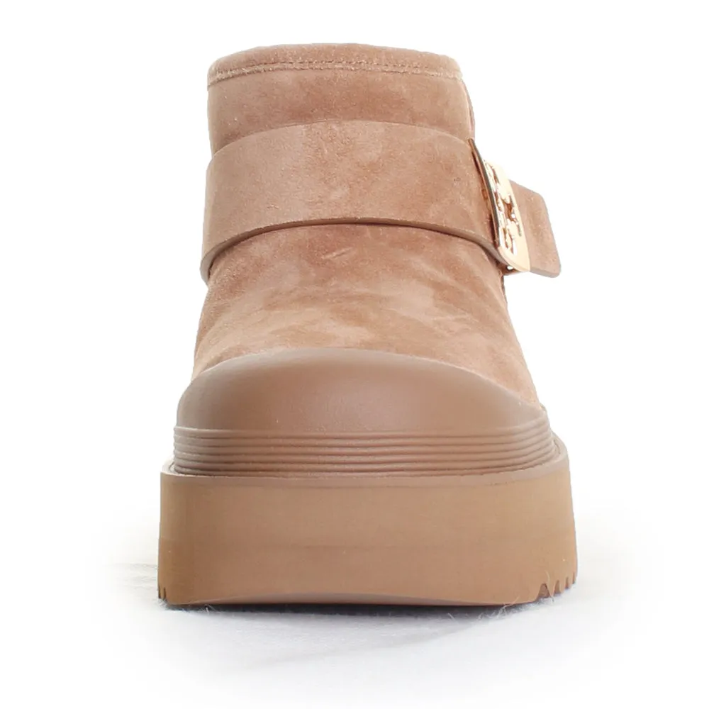 Mellow Shearling Platform Boots