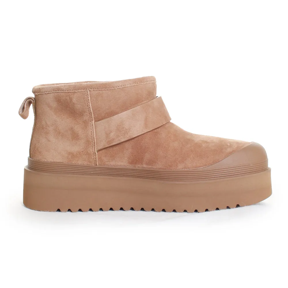 Mellow Shearling Platform Boots