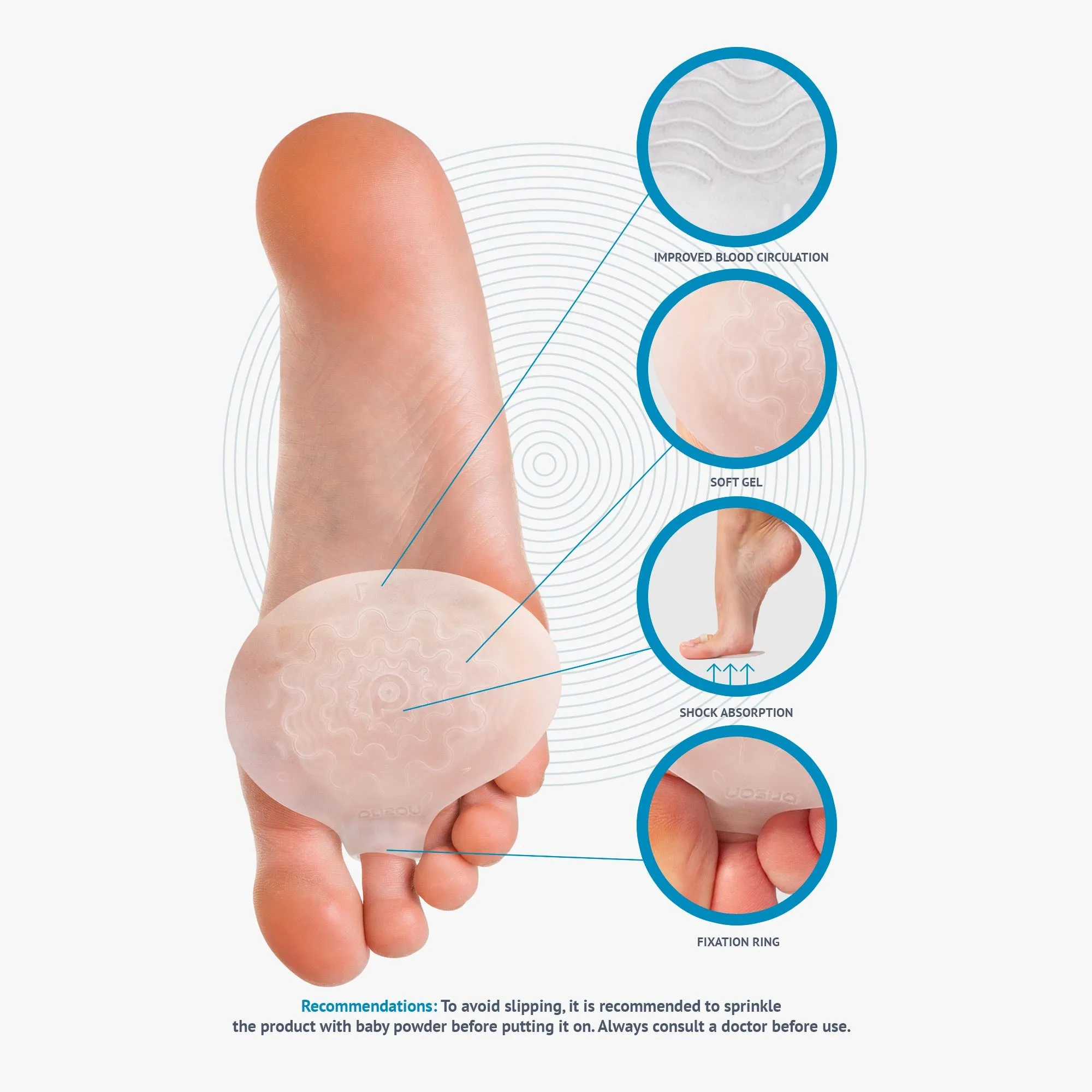 Metatarsal Pads  [2pcs]