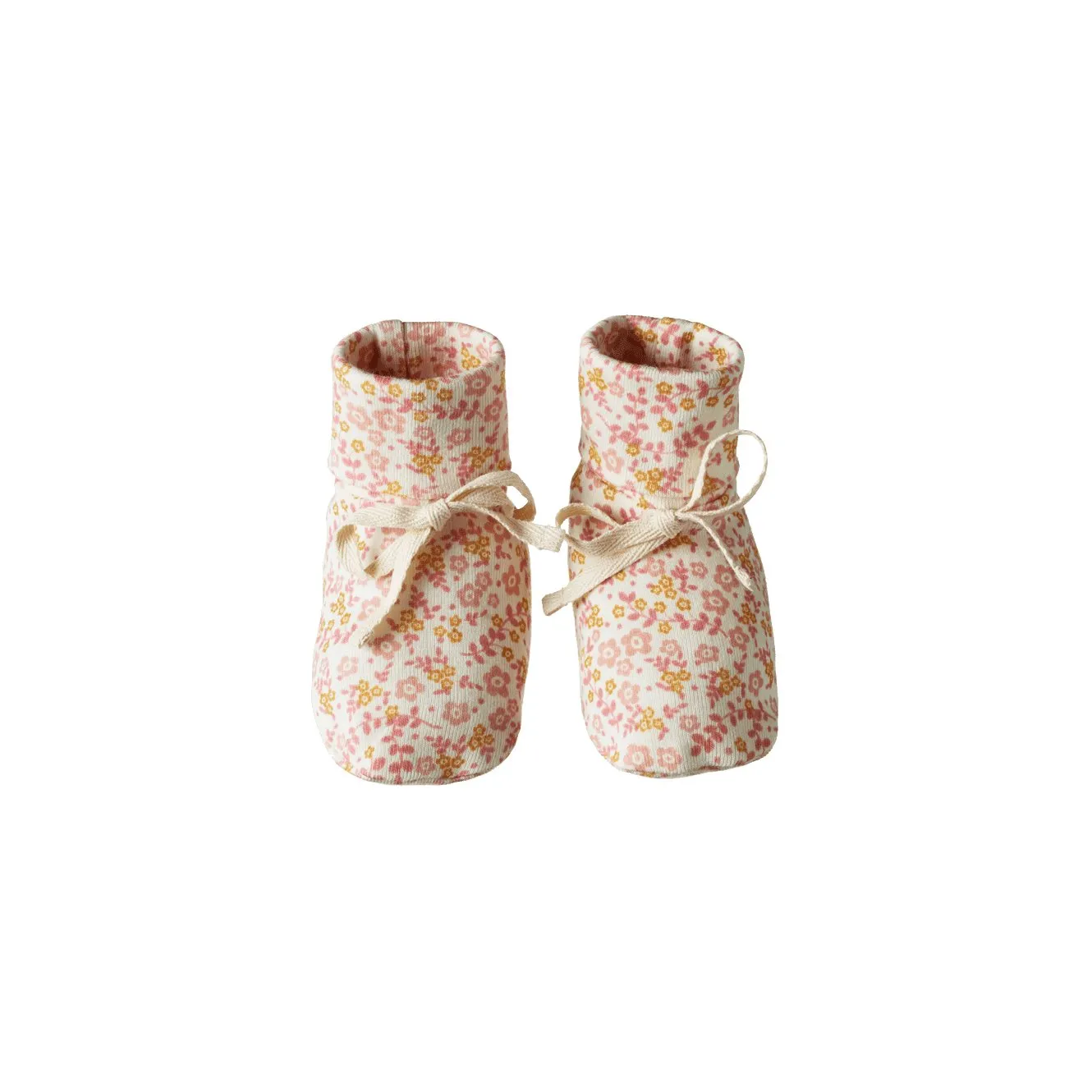 Nature Baby Cotton Booties Daisy Belle