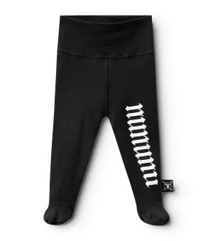 nununu inked footed leggings