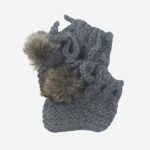 Pom Booties - Zinc