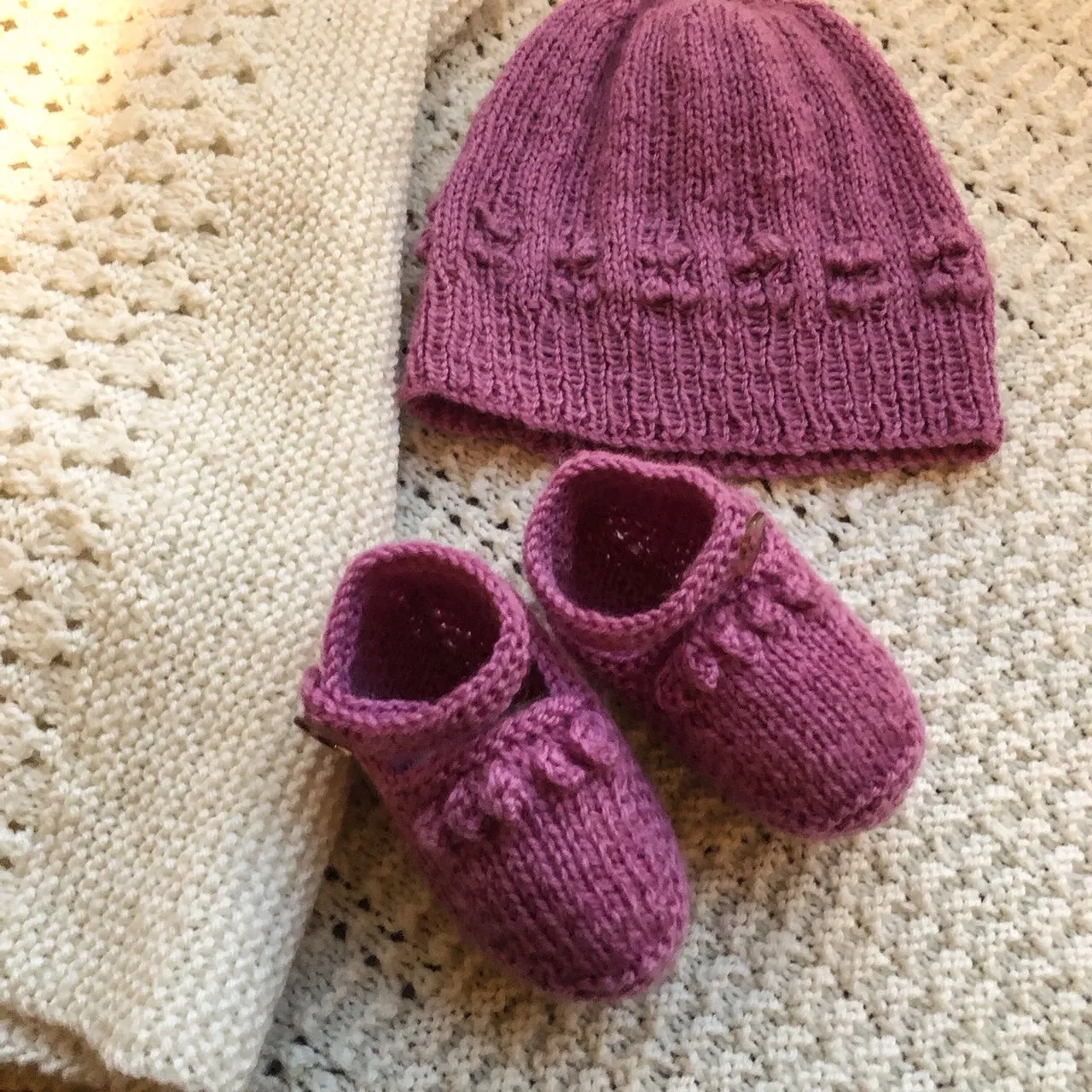 Remy Bobble Hat and Shoes