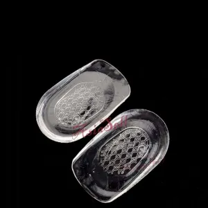 Silicone Gel Insoles Very Thin 5mm Massaging Cushion Forefoot Shoe Pad High Heel