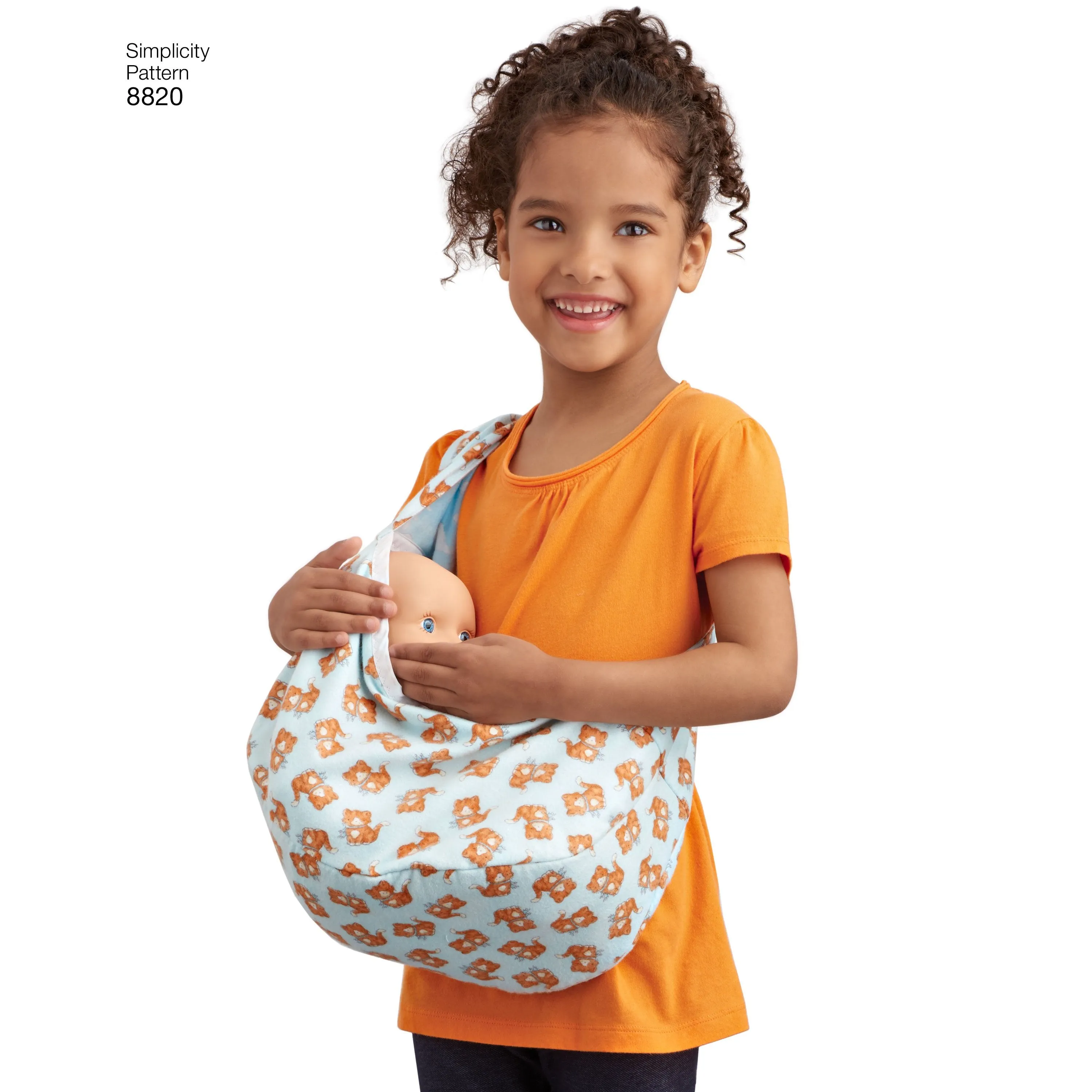 Simplicity Pattern 8820 doll clothes and accessories