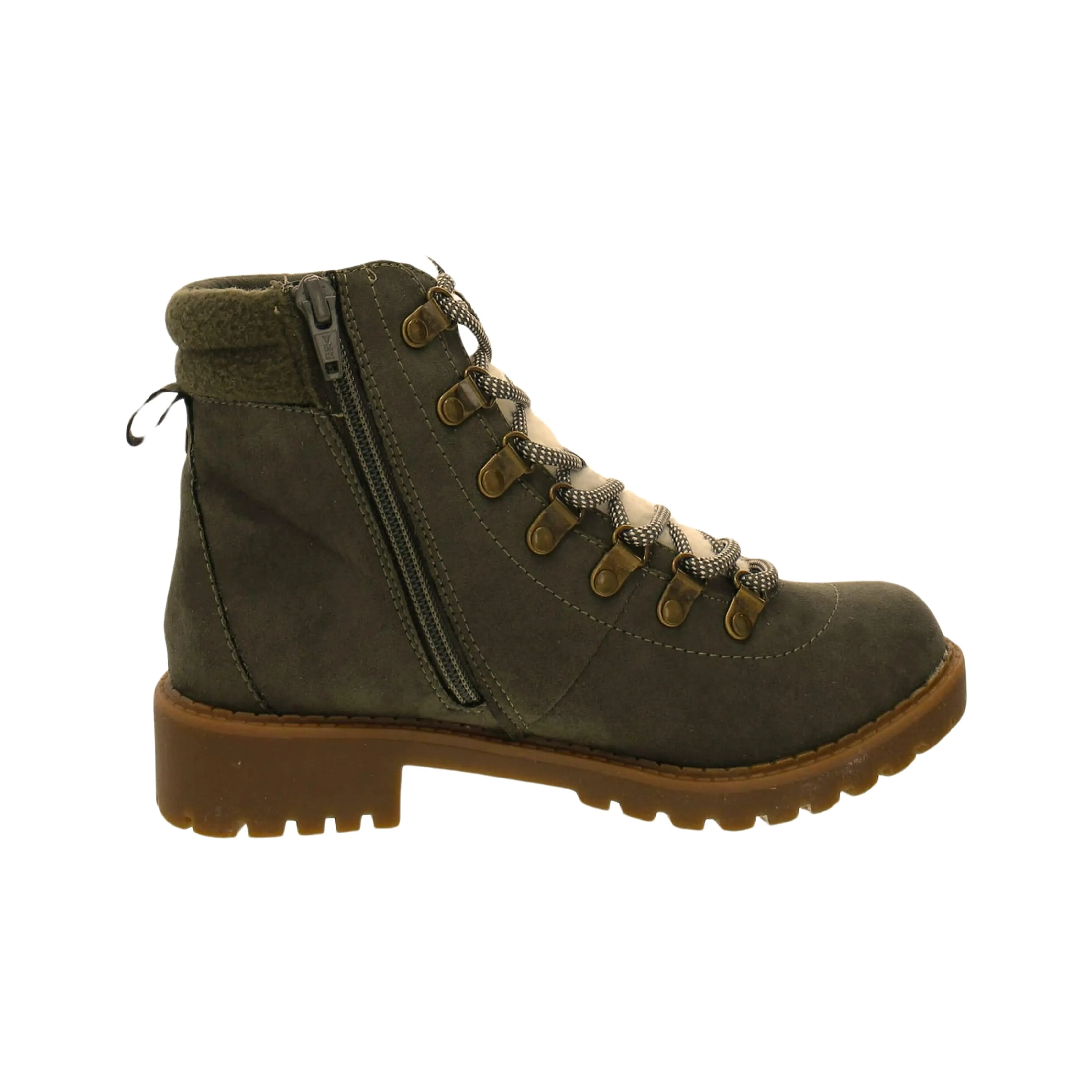 STYLE & CO - Lug Sole Maariah Round Toe Lace-up Booties